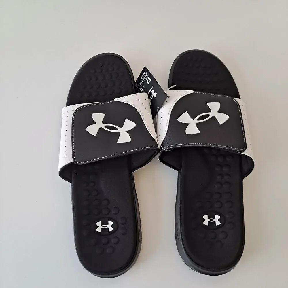 NWT Under Armour UA Ignite Pro Flip Flop Slides Athletic Sandals Mens Size 17